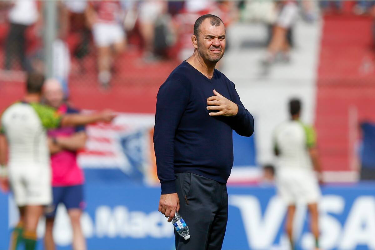 Michael Cheika, head coach de Los Pumas