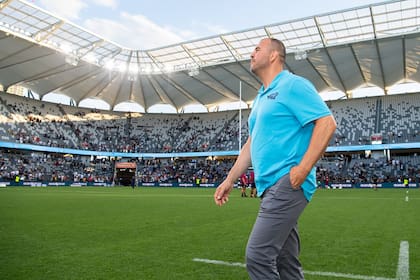 Michael Cheika llegará a la serie de noviembre de los Pumas al mismo tiempo que conduce al seleccionado de rugby league de Líbano