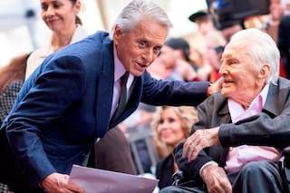 Michael, sin herencia: no recibirá nada de Kirk Douglas, que falleció este mes