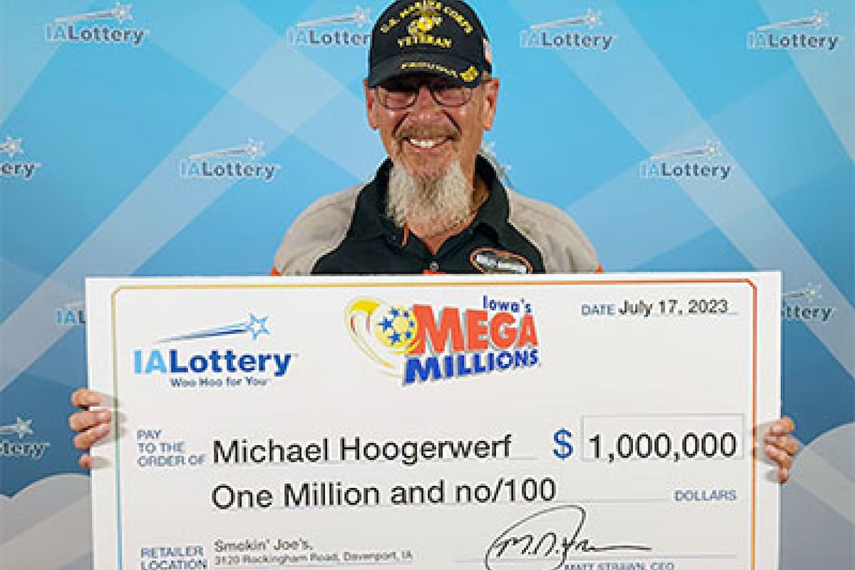 Michael Hoogerwerf se convirtió en un ganador más de la lotería Mega Millions