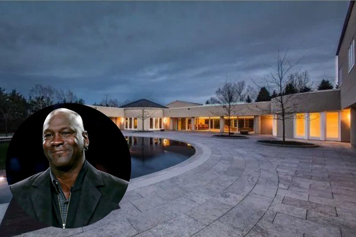 Michael Jordan intenta vender su mansión desde hace más de una década