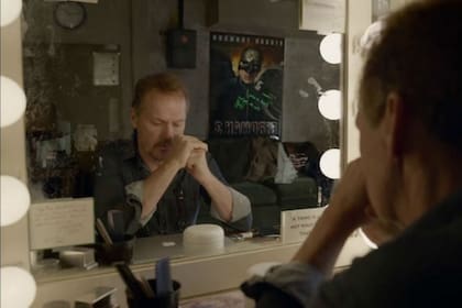 Michael Keaton en la actuación que le podría dar el Oscar en Birdman