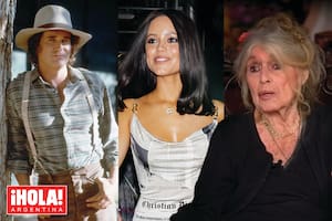 Michael Landon en el papel de Charles Ingalls, Jenna Ortega y Brigitte Bardot.