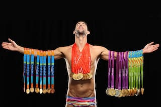 Buen cocinero, golfista y papá de cuatro varones: la nueva vida del mejor deportista olímpico de la historia