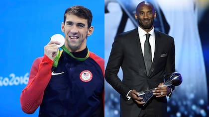 Michael Phelps y Kobe Bryant