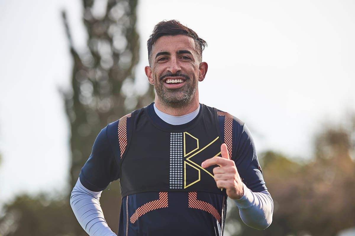 Michael Santos, de Talleres, todo un personaje