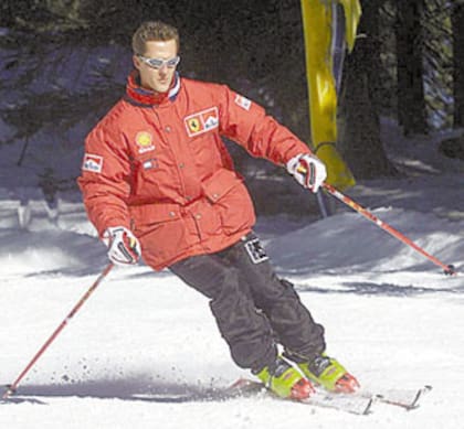 Michael Schumacher era un apasionado del esquí. El 29 de diciembre de 2013 en la estación de Méribel, en los Alpes franceses , sufrió un gravísimo accidente.