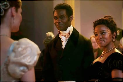 Michaela Sterling no figura en los libros, pero sí aparece en la serie