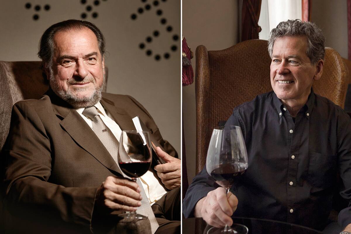 Michel Rolland y Paul Hobbs