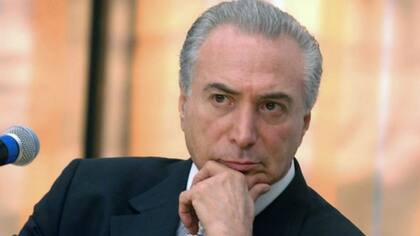 El presidente interino de Brasil, Michel Temer