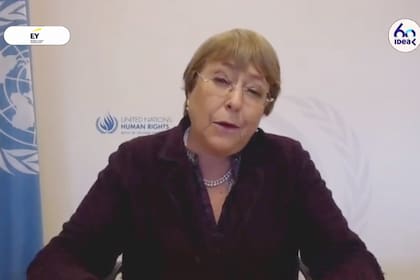 Michelle Bachelet en el Coloquio de IDEA