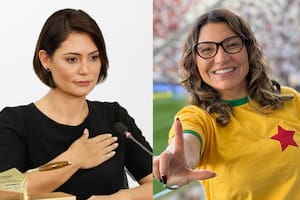 Michelle Bolsonaro y "Janja" da Silva