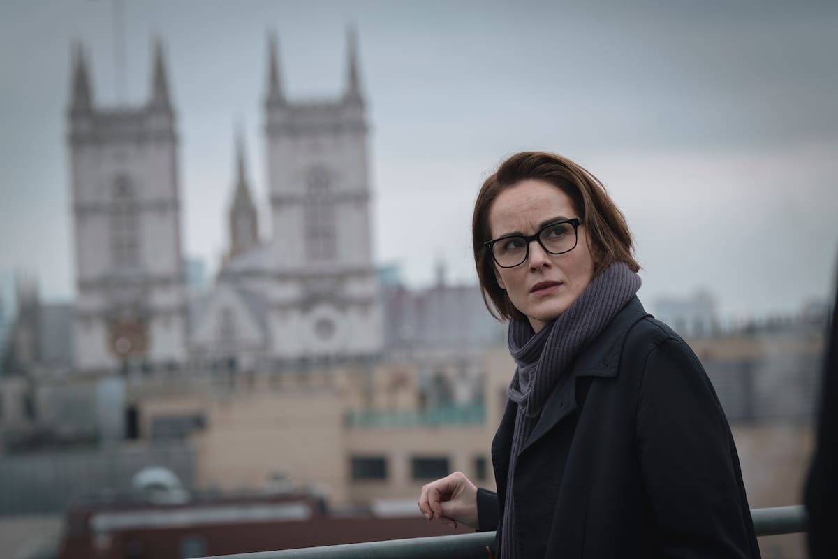 Michelle Dockery como Kate Woodcroft. Foto: Cr. Ana Cristina Blumenkron/NETFLIX © 2020.