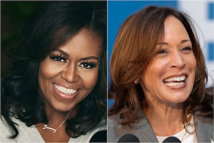 Michelle Obama muestra su apoyo a Kamala Harris en la convención demócrata