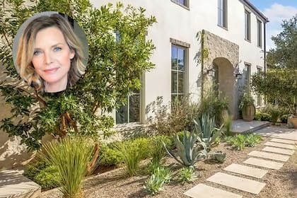 Michelle Pfeiffer pone a la venta su casa de estilo mediterráneo en Los Ángeles por casi US$20 millones