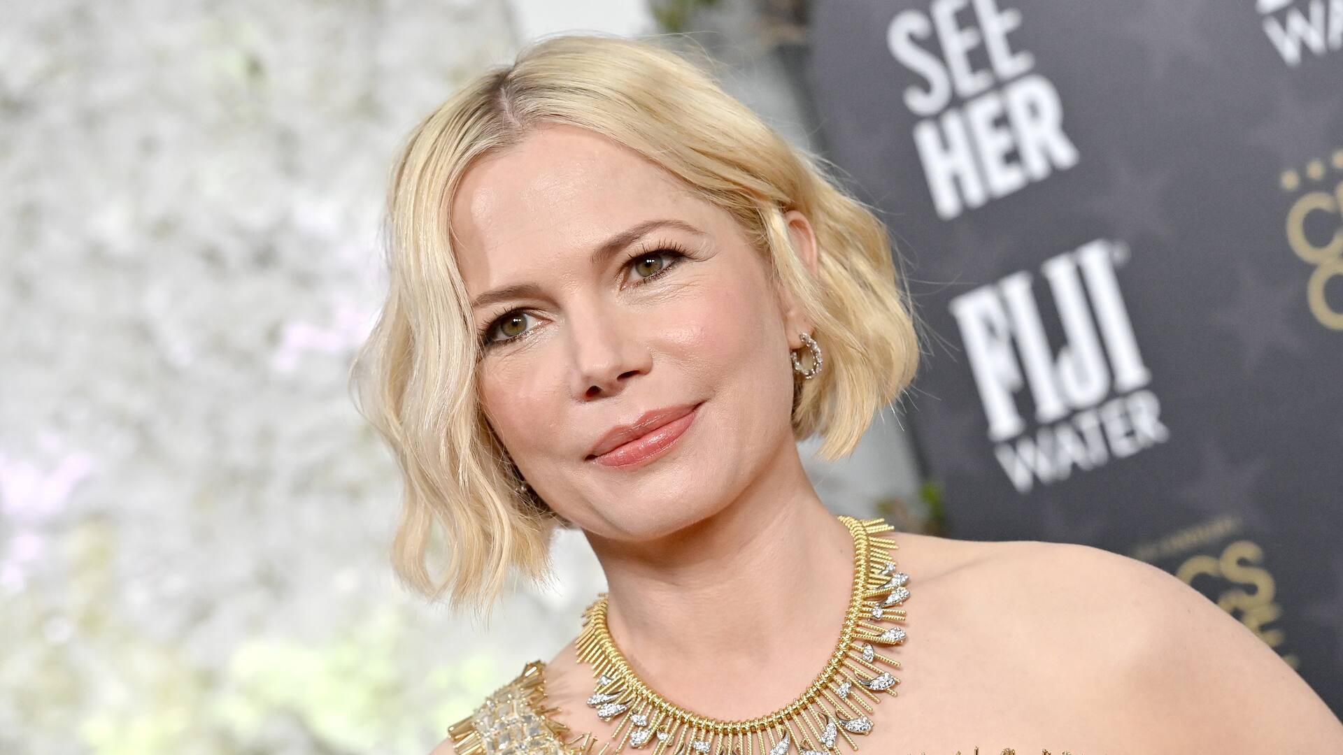 Michelle Williams en los Critics' Choice Awards, en los que estuvo nominada por su trabajo en Los Fabelman