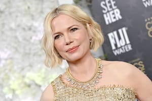 Michelle Williams en los Critics' Choice Awards, en los que estuvo nominada por su trabajo en Los Fabelman