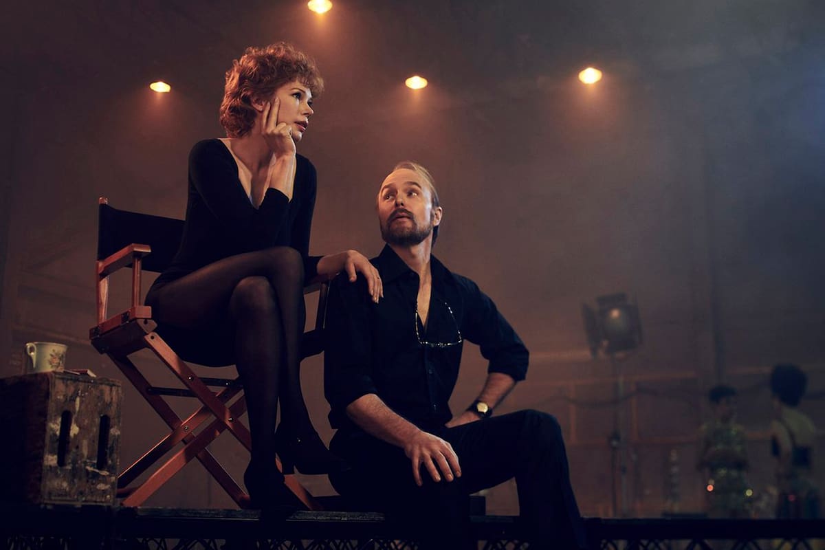 Michelle Williams y Sam Rockwell, como Gwen Verdon y Bob Fosse, respectivamente