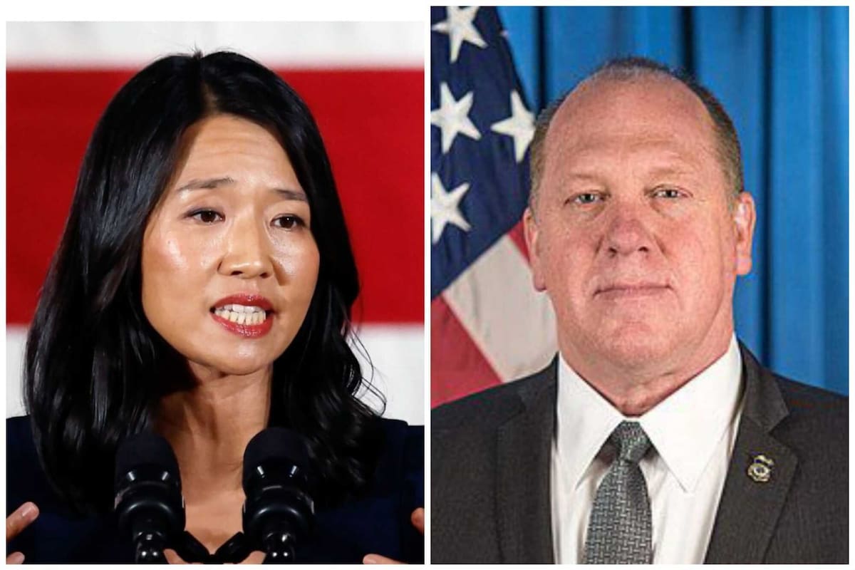 Michelle Wu y Tom Homan protagonizan un tenso cruce público por la política migratoria que llevará adelante Donald Trump