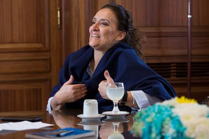 La exvicepresidenta Michetti