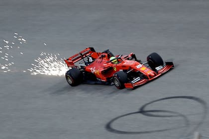 Mick Schumacher, en el circuito de Sakhir