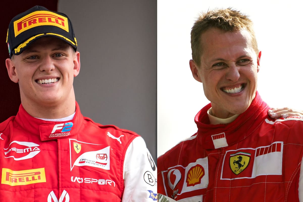 Mick y Michael Schumacher