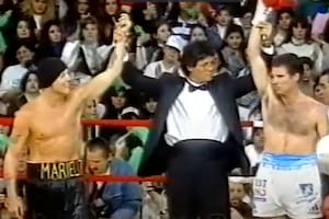 El día que Mickey Rourke llegó a la Argentina para boxear en el programa de Tinelli