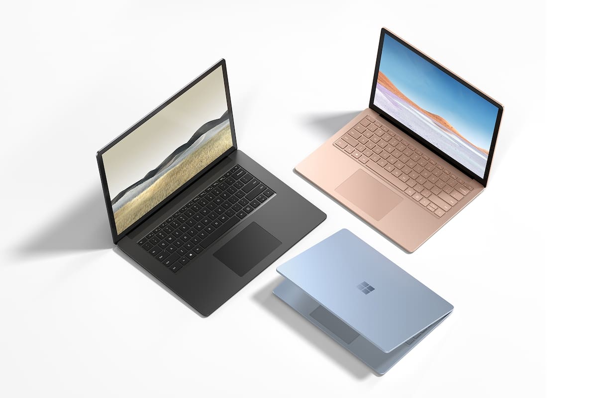Microsoft actualizó su familia de notebooks con dos modelos: la Surface Laptop Go y un nuevo modelo de la Surface Pro X