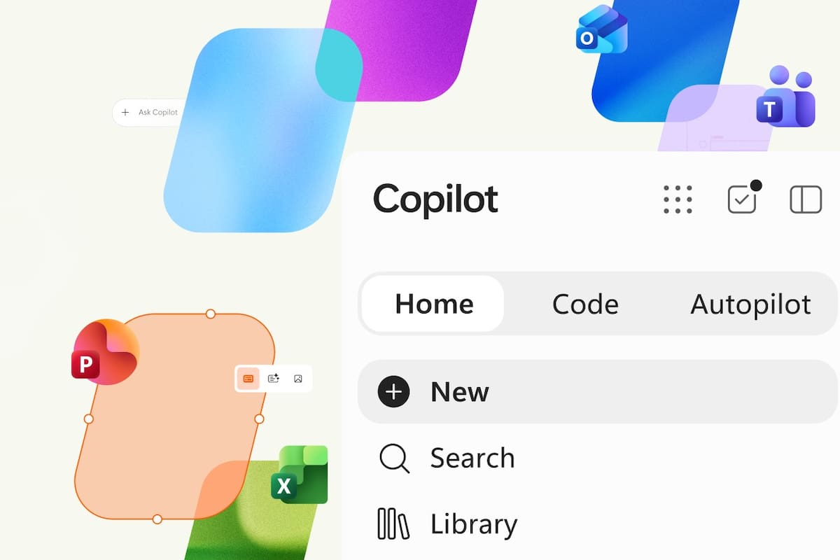 Microsoft presentó la nueva versión de Copilot para entornos laborales, ahora con el Office integrado