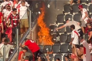 La inusual medida que tomó el comité de seguridad porteño luego del principio de incendio en el Monumental