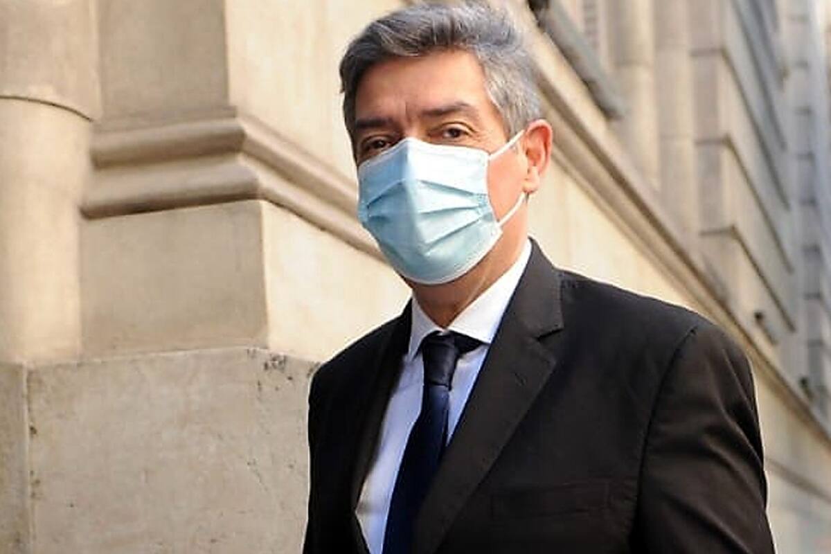 Miembros de la Corte Suprema llegando a Tribunales.Horacio Rosatti