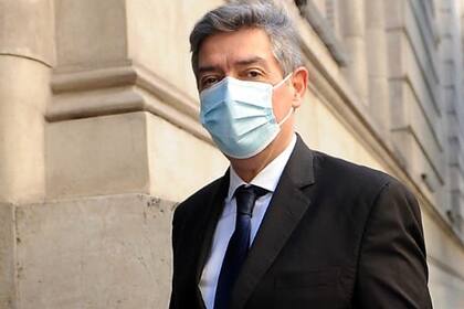 Miembros de la Corte Suprema llegando a Tribunales.Horacio Rosatti