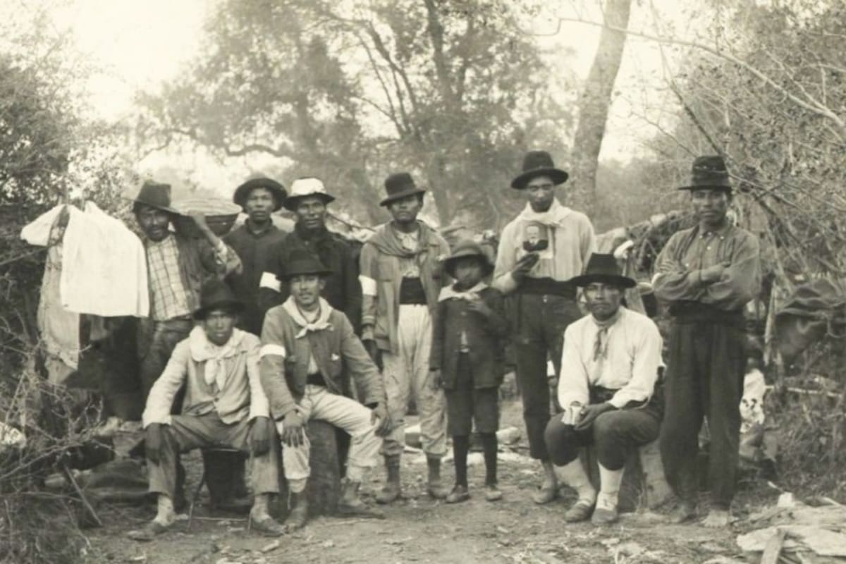 Miembros de los pueblos indígenas en la Reducción Napalpí