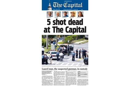 Miembros del equipo del diario se encargaron de sacar hoy, en la edición impresa, la cobertura de la tragedia.