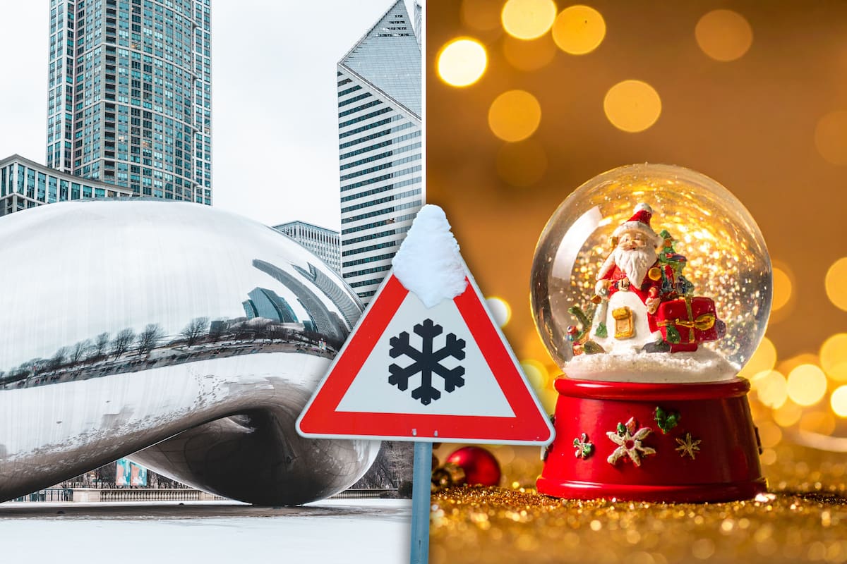 Mientras el Noreste y los Grandes Lagos esperan condiciones invernales típicas, en Illinois las probabilidades de una "Navidad blanca" se mantienen en una franja de expectativa moderada