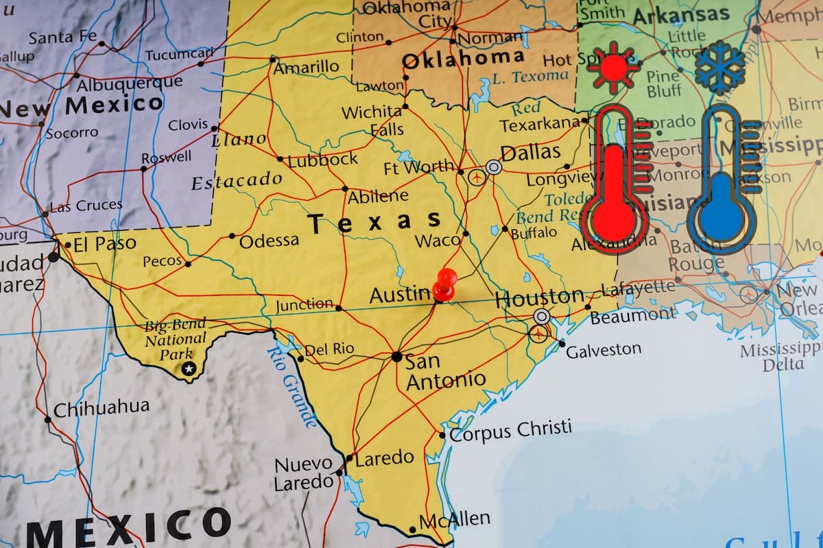 Mientras el norte de Texas experimenta una intensa sensación invernal con nevadas intermitentes, el Old Farmer’s Almanac anticipa un panorama más benévolo para la semana de Navidad