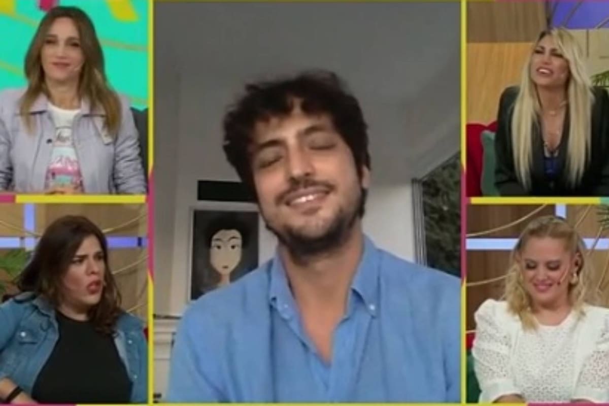Mientras entrevistaban, a través de una video llamada, al protagonista de Doctor Milagro, Vicky Xipolitakis le pidió que cantara y el actor se negó
