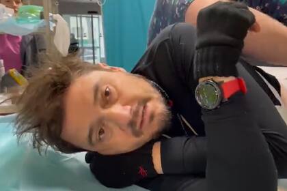 Mientras era atendido, habló Juan Diego Herrera Arredondo, que estaba con el periodista Brent Renaud cuando lo mataron