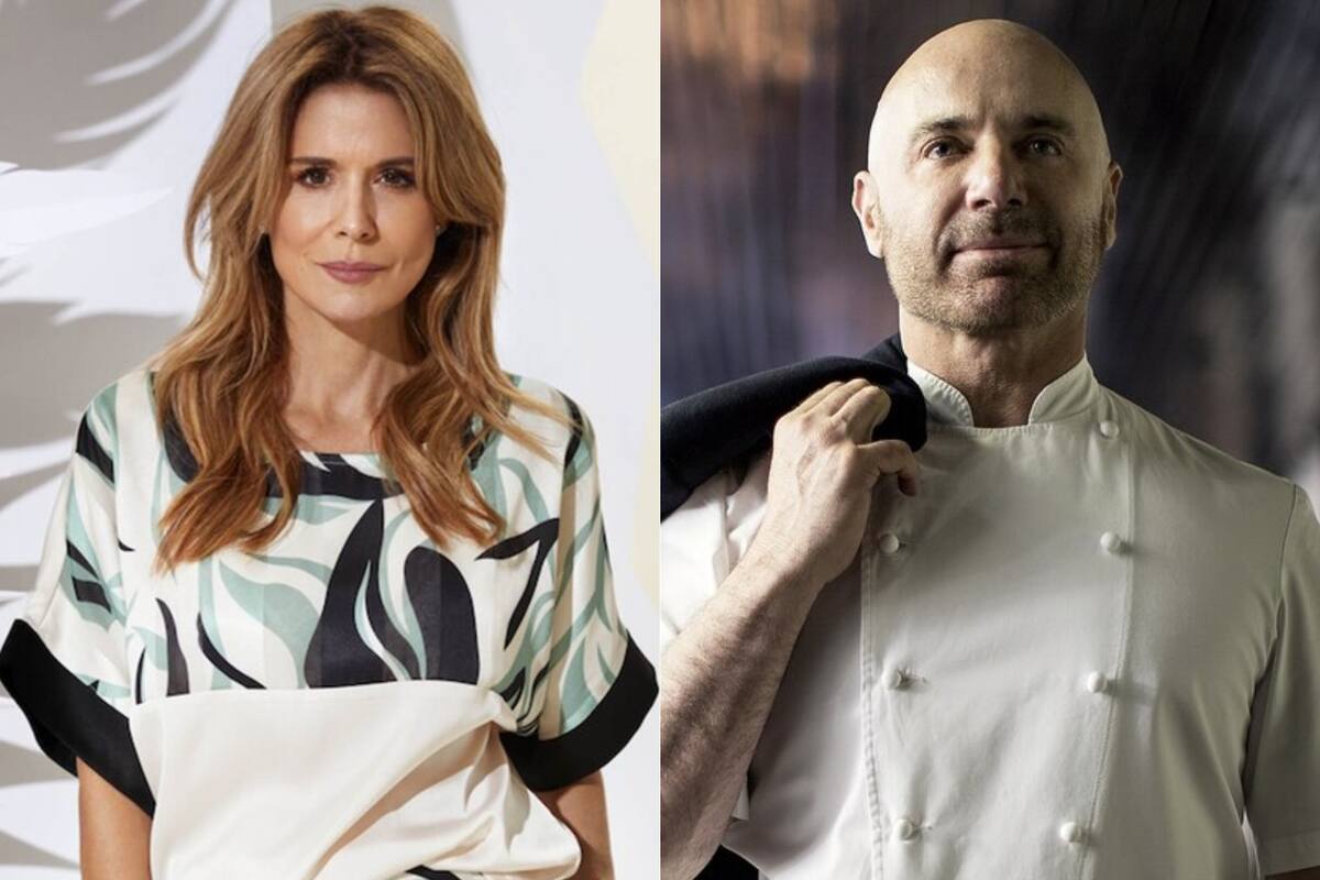 Mientras hacía una devolución, Martitegui escuchó un murmullo por el fondo y retó a Palmiero