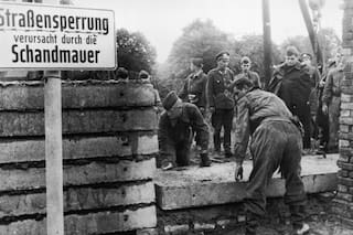 Cómo comenzó la construcción del muro que dividió a Berlín en dos y conmocionó al mundo