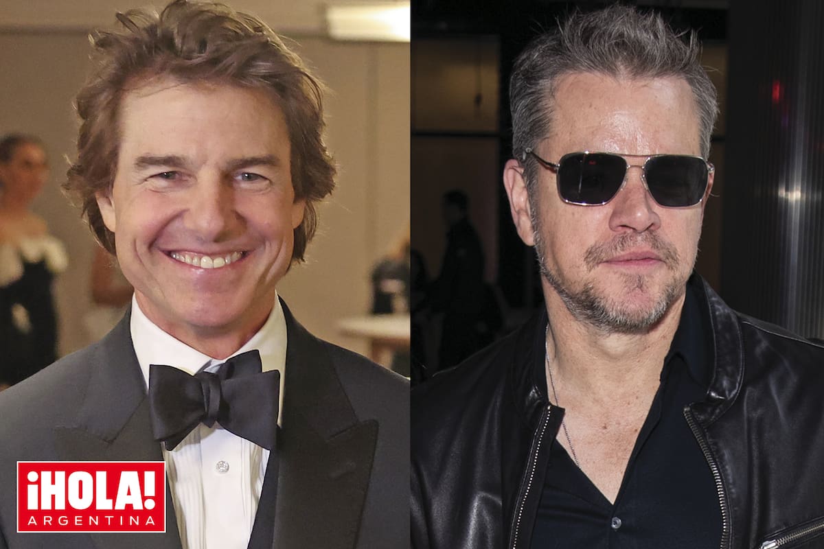 Mientras que Tom Cruise intenta mantener un romance escondido de los flashes, Matt Damon y su mujer, Luciana Barroso, combinan sus looks y posan en la entrada del desfile de Naeem Khan, en la Semana de la Moda de Nueva York.
