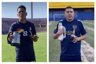 La desopilante imitación que Migliore hizo de Riquelme
