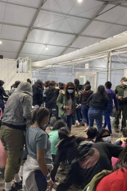 Migrantes en Estados Unidos.
Foto: AFP