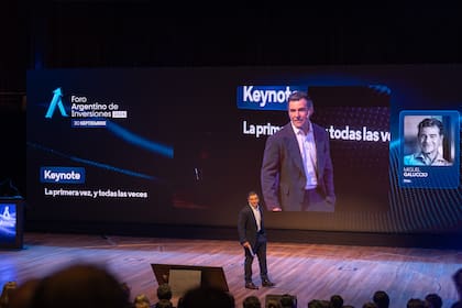 Migual Galuccio, fundador y CEO de Vista, en el Foro Argentino de Inversiones