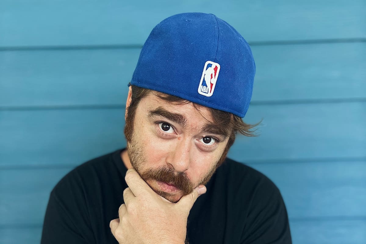 Migue Granados, fanático del básquet, está de visita en Nueva York, y no dejó pasar la oportunidad para ir a ver a los Knicks, en el mítico estadio Madison Square Garden