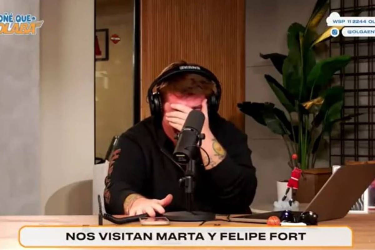 Migue Granados vivió un incómodo momento en plena entrevista con Felipe y Martita Fort