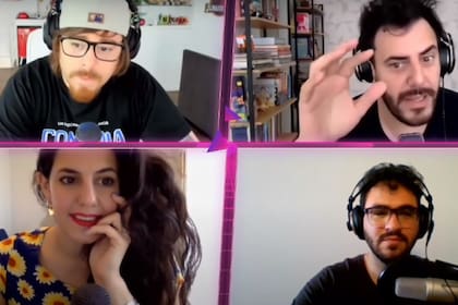 Migue Granados y Martín Garabal junto a Victoria Garabal y Lucas Fridman anunciaron el fin del ciclo Últimos cartuchos