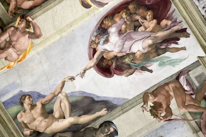 Miguel Ángel es el creador de varios obras maestras, entre las que se encuentran las pinturas de la Capilla Sixtina