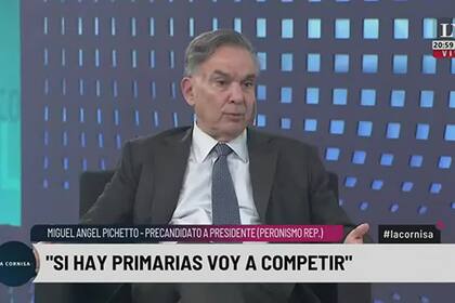 Miguel Ángel Pichetto: "Milei no tiene voluntad de sumarse a Juntos por el Cambio"