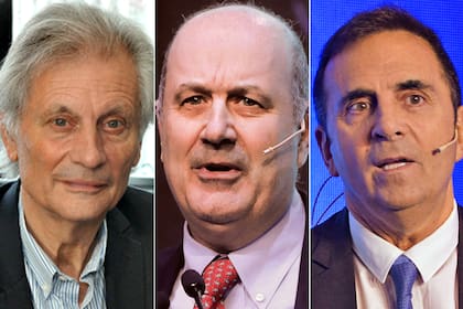 Miguel Ángel Punte, Federico Sturzenegger y Julio Cordero